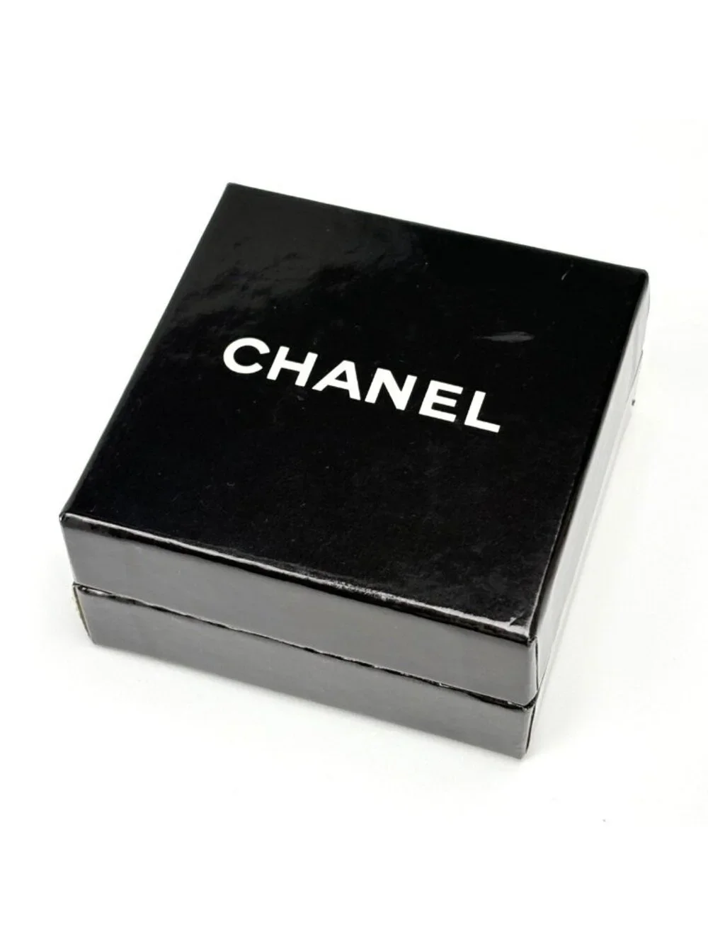 Chanel Earrings CC Logo Round Gold Plated